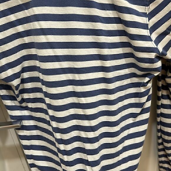 Vineyard  Vines Lightweight Hoodie Blue Stripes Size Small - Picture 5 of 9